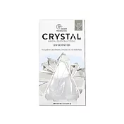 美國CRYSTAL-長效淨味約24小時礦物鹽身體除臭石-無香款140g/盒(晶燦綺肌體香石,運動異味消臭石,全天乾爽體香膏)