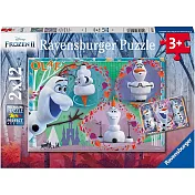 德國Ravensburger維寶拼圖 冰雪奇緣2 雪寶 (2*12P)