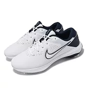 Nike 高爾夫球鞋 Victory Pro 3 Wide NN 男鞋 寬楦 白 藍 防潑水 可拆釘 運動鞋 DX9028-102
