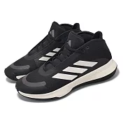 adidas 籃球鞋 Bounce Legends Low 男鞋 黑 白 皮革 網布 緩震 運動鞋 愛迪達 IE7845