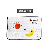 【上手家居】2入組 抗UV磁吸遮陽簾(汽車遮陽/車窗遮陽/車用遮陽/車用遮陽簾/車窗簾/磁吸窗簾) 太陽與月亮