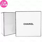 CHANEL 香奈兒 禮物方盒(白底/黑底隨機出貨)(公司貨)