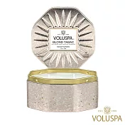 美國VOLUSPA Japonica日式庭園 金黃菸草 BLOND TABAC 3芯八角形錫340g 香氛蠟燭