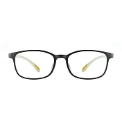 【大學眼鏡_配到好1980】NEW-黑綠眼鏡 92028C3 黑綠