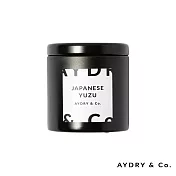 美國 AYDRY & Co JAPANESE YUZU 日本柚子 迷你蠟燭 3oz