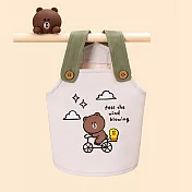 【LINE FRIENDS】Day系列寵物背帶服飾(四款任選) S 熊大