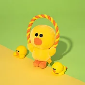 【LINE FRIENDS】經典系列寵物繩結發聲玩具(五款任選) 莎莉