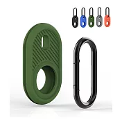 AirTag運動加厚鑰匙圈保護套(AT06) 2.灰色