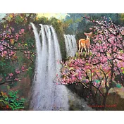 【玲廊滿藝】盧來全-春祿27x35cm