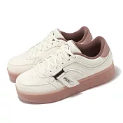 Fila 休閒鞋 Jelly 女鞋 白 米白 低筒 皮革 厚底 增高 小白鞋 斐樂 5C336Y177