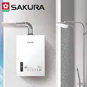 【SAKURA 櫻花】16L 四季溫智慧恆溫熱水器DH1635F (天然瓦斯NG1) FE式 送安裝