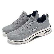 Skechers 休閒鞋 Go Walk Arch Fit 2.0-Idyllic 2 男鞋 灰白 緩震 回彈 健走鞋 216516GRY