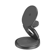 bazic GoMag Gyre 三合一旋轉充電盤 黑色