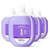 【箱購】Method 美則 法式薰衣草泡沫洗手露(補充瓶)828mlx4入