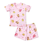 【ONEDER旺達棉品】迪士尼公主兒童純棉短袖睡衣 純棉套裝居家服- 110 迪士尼公主 PR-NF004