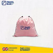 【Travel Blue 藍旅】 頸枕通用收納袋 防塵袋 頸枕收納袋(4色可挑) 粉色