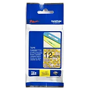 Brother Rilakkuma護貝標籤帶 TZe-RY31 (12mm 黃底黑字) 拉拉熊 原廠公司貨