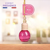 法國ESPRIT PROVENCE 車用吊掛芳香劑-10ml (柔和甜美玫瑰)