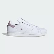 ADIDAS STAN SMITH W 女休閒鞋-白粉-IE0458 UK7 白色