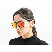 2is MavisO 太陽眼鏡 偏光│百搭梨形墨鏡│橘色│抗UV400