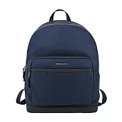 MICHAEL KORS KENT 尼龍前口袋後背包- 藍