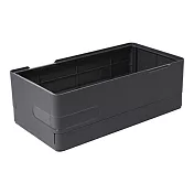【O-Life】 摺疊收納盒/小物整理盒/可堆疊收納盒/桌上整理盒 灰色
