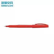 雄獅 NO.100 極細簽字筆  紅