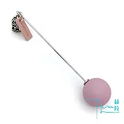 【Hera赫拉】防走光柳釘鳥籠配飾粉藍別針/胸針-2款 粉(鳥籠)