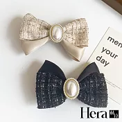 【Hera赫拉】韓系小香蝴蝶結彈簧夾兩入組 H111102507 兩入組