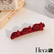【Hera赫拉】復古絲絨編髮神器兩入組 H112030710 酒紅色兩入組