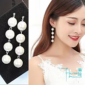 【HERA 赫拉】小臉百搭高質感珍珠耳墜耳環-2色 銀