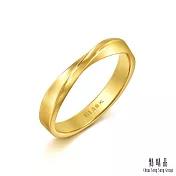 【點睛品】莫比烏斯環 黃金戒指 計價黃金(港圍17號)