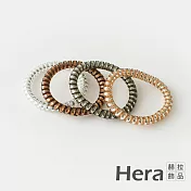 【Hera赫拉】韓國半透明金屬髮飾-細款隨機色4入組#H100414H