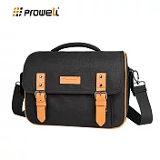 PROWELL 普樂威 一機兩鏡相機保護包/休閒攝影斜背包 WIN-22260 (側背包 贈防雨罩) 黑色
