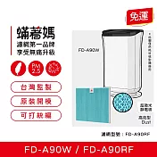 蟎著媽 HAF濾網單片 適用 3M 空氣清淨機 FD-A90W FDA90W FDA90RF