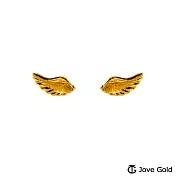 JoveGold漾金飾 我的天使黃金耳環