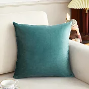 【巴芙洛】荷蘭絨系列抱枕套45x45cm(午安枕/抱枕套/靠腰枕) 綠色
