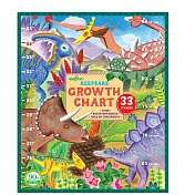 eeBoo 成長尺 - Grow Like a Dinosaur Growth Chart 恐龍大大 成長尺