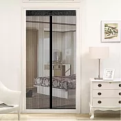 【巴芙洛】2024全新防蚊門簾(防蚊門簾/免釘/超靜音/魔術貼/) 黑色