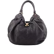 LV Mahina L號抓皺洞洞手提/肩背包_展示品 (紫色)