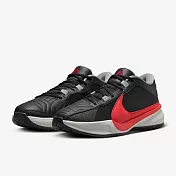 NIKE ZOOM FREAK 5 EP 男籃球鞋-黑紅-DX4996004 US7 黑色