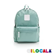 cilocala 亮彩尼龍防潑水後揹包-中大 蛋石藍