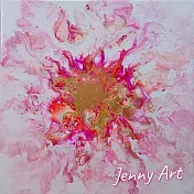 【玲廊滿藝】陳怡蓉Jenny-綻放30x30cm
