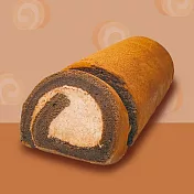 樂活e棧-生日蛋糕-醇濃黑巧克生乳蛋糕捲440gx1條(伴手禮 手作) 1入