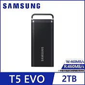 【SAMSUNG 三星】T5 EVO USB 3.2 Gen 1 2TB移動固態硬碟 公司貨