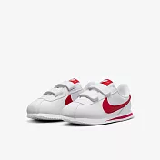 NIKE CORTEZ BASIC SL (PSV) 中大童休閒鞋-白紅904767101 22 白色