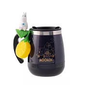 【PO:Selected】丹麥POxMOOMIN不鏽鋼兩用咖啡泡茶胖胖杯450ml(共4色) 午夜藍