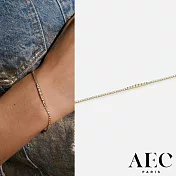 AEC PARIS 巴黎品牌 明亮切割圓鑽手鍊 簡約鑲鑽金手鍊 SAHANA ÉTOILÉE