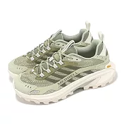 Merrell 戶外鞋 Moab Speed 2 女鞋 綠 白 抓地 緩衝 黃金大底 郊山 登山鞋 ML037852