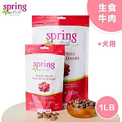 美國 Spring Naturals 曙光全齡犬主食_冷凍乾燥牛肉凍乾生食_1LB